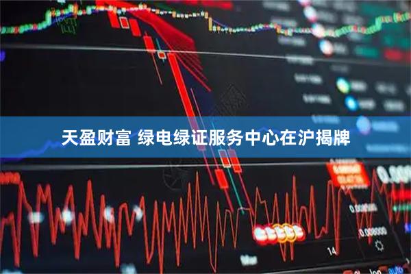 天盈财富 绿电绿证服务中心在沪揭牌