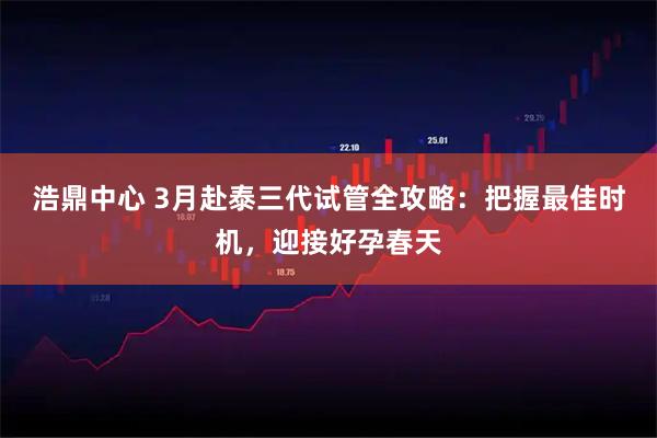 浩鼎中心 3月赴泰三代试管全攻略：把握最佳时机，迎接好孕春天